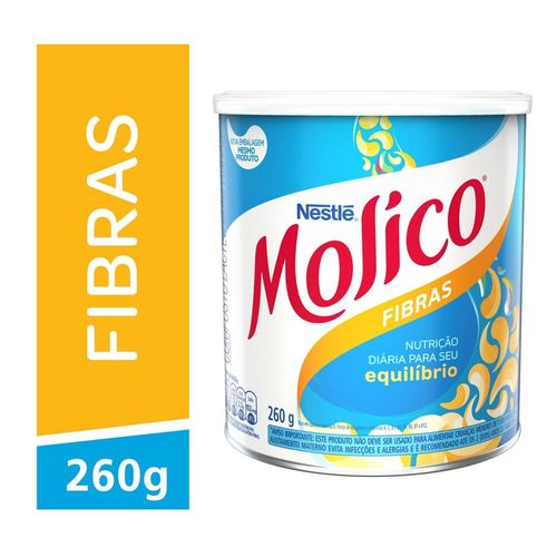 Composto Lácteo em Pó Molico Fibras 260g