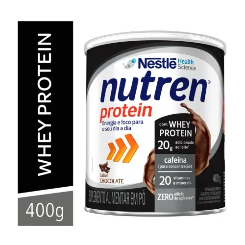Suplemento Alimentar Nutren Protein Chocolate Lata 400g