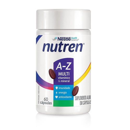 Suplemento Alimentar Nutren A-Z Multivitamínico 60 Cápsulas