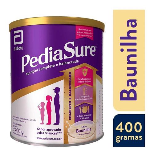 Suplemento Alimentar Infantil Pediasure Baunilha Pó 400g