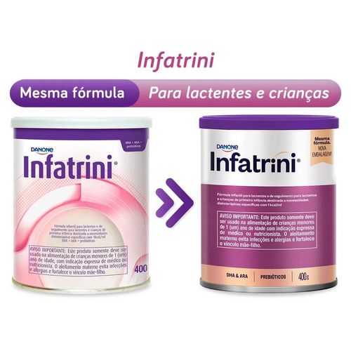 Infatrini Fórmula Infantil Pó 400g