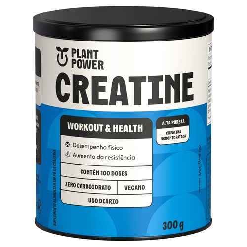 Creatina Plant Power Creatine Pó 300g