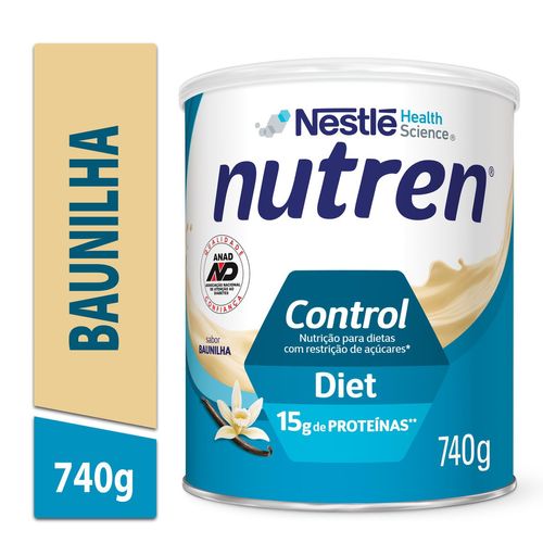 Complemento Alimentar Nutren Control Baunilha 740g