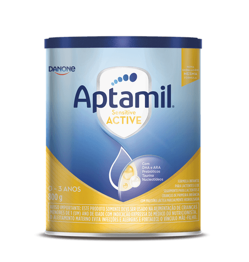 Fórmula Infantil Aptamil Sensitive Active 800g