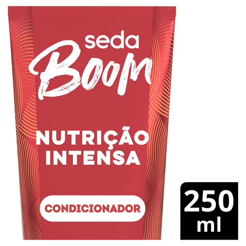 Condicionador Óleo-Nutritivo Argan, Jojoba e Rícino Seda Boom Nutrição Intensa Bisnaga 250ml