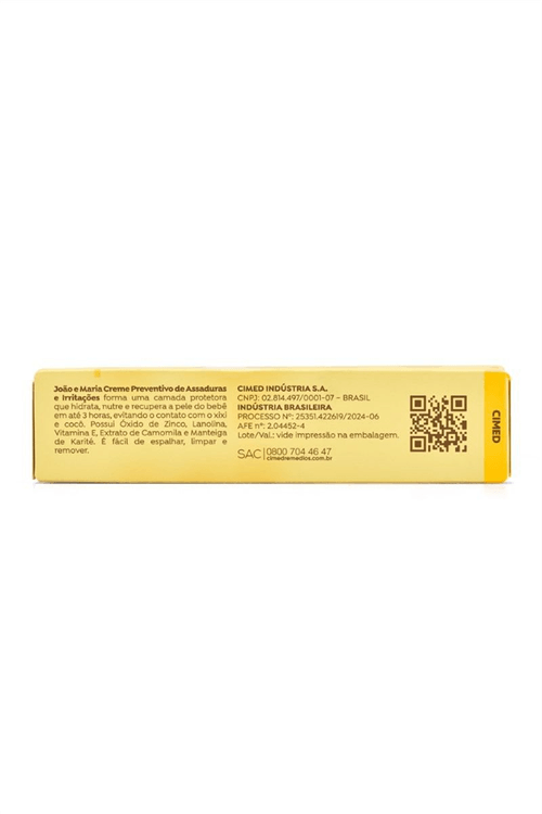 Creme Preventivo de Assaduras João e Maria 40g