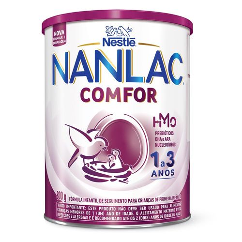 Fórmula Infantil Nanlac Comfor 1 a 3 800g