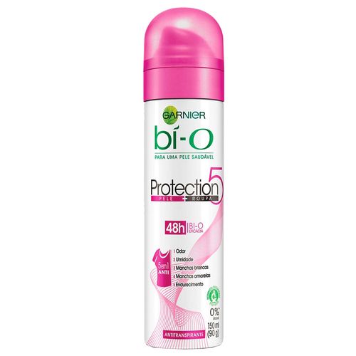 Desodorante Aerosol feminino Bi-o protection 5 150ml