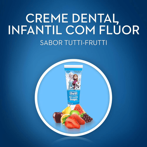 Creme Dental Infantil Oral-B Stages Frozen 100g