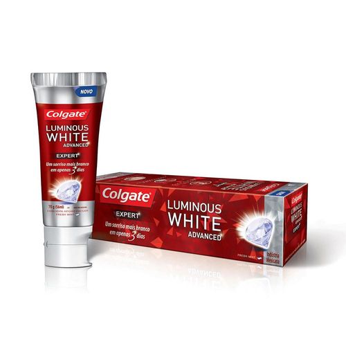 Creme Dental Colgate Luminous White Advanced Expert 70g