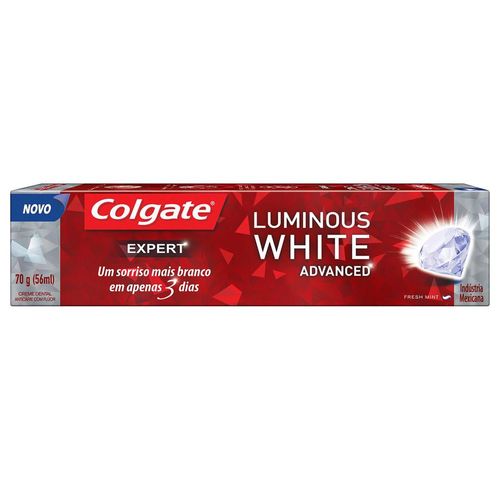 Creme Dental Colgate Luminous White Advanced Expert 70g