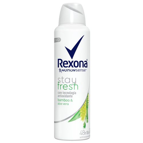 Desodorante Aerosol Rexona Women Stay Fresh Bamboo e Aloe Vera 90g 150ml