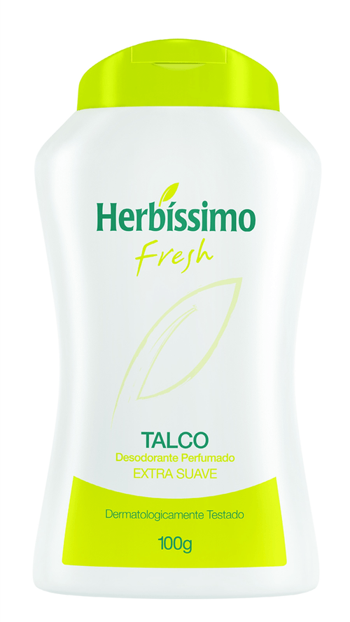 Talco Herbíssimo fresh 100g
