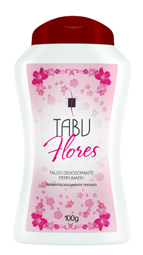Talco Tabu flores 100g