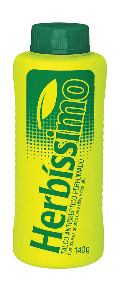 Talco Herbíssimo antisséptico 140g