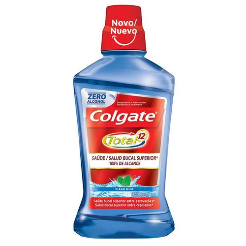 Enxaguante Bucal Colgate Total 12 Clean Mint 500ml