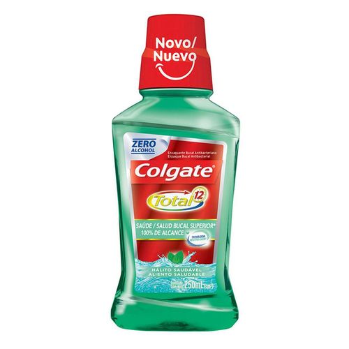 Enxaguante Bucal Colgate Total 12 Hálito Saudável 250ml