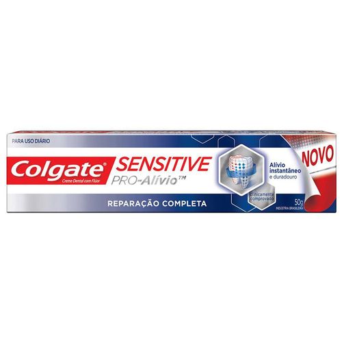 Creme Dental Colgate Sensitive Pro-Alívio Reparação Completa 50g