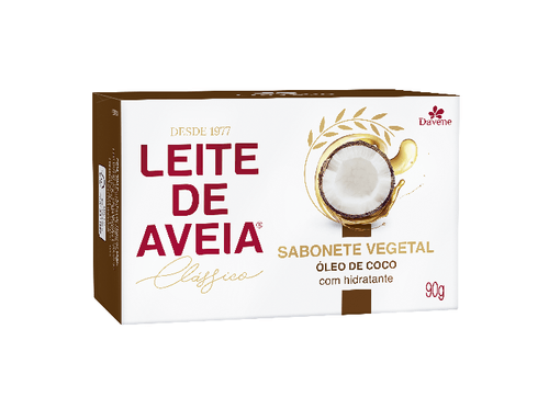 Sabonete Davene leite de aveia óleo de coco 90g