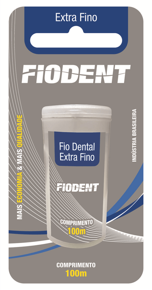 Fio dental Fio Dent extra fino pentagonal 100m