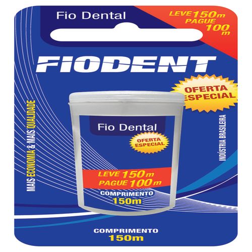 Fio Dental Fio Dent Pentagonal Leve150m Pague100m