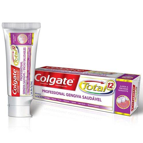 Creme Dental Colgate Total 12 Professional Gengiva Saudável 70g