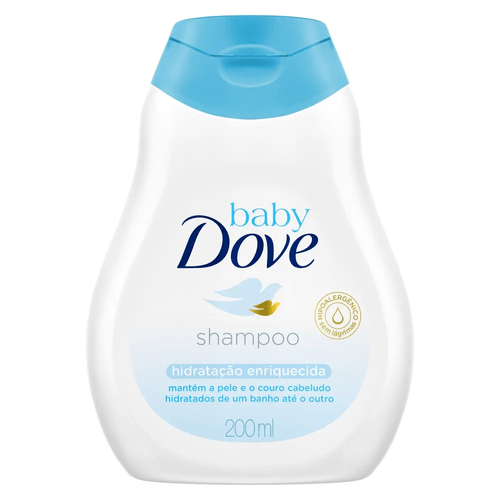 Shampoo Dove Baby Hidratação Enriquecida 200ml