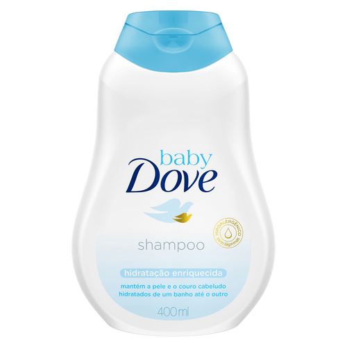 Shampoo Dove Baby Hidratação Enriquecida 400ml