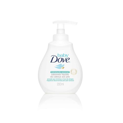 Sabonete Líquido Dove Baby Hidratação Sensível 200ml