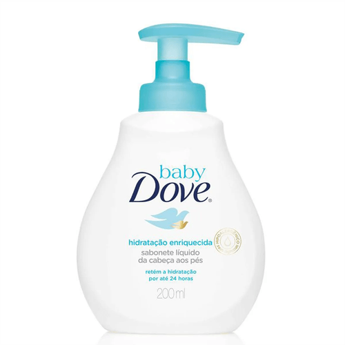 Sabonete Líquido Dove Baby Hidratação Enriquecida 200ml