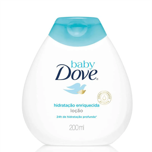 Loção Hidratante Dove Baby Hidratação Enriquecida 200ml
