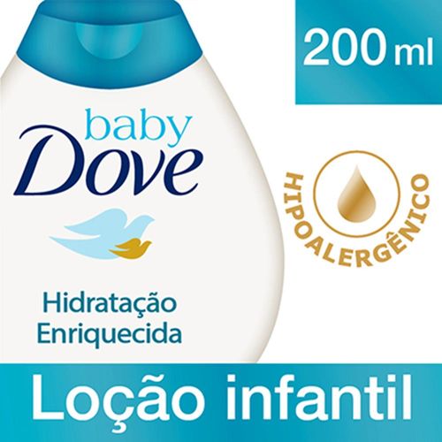 Loção Hidratante Dove Baby Hidratação Enriquecida 200ml