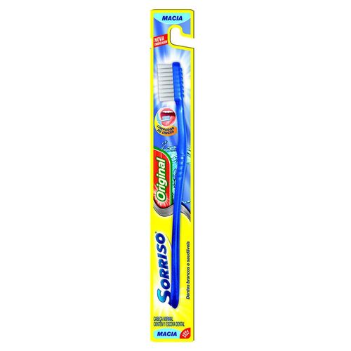 Escova Dental Sorriso Original Macia com 1 Unidade