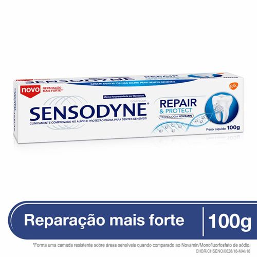 Creme Dental Sensodyne Repair&Protect 100g