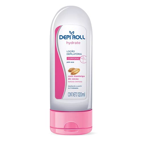 Loção Depilatória Depiroll corporal pele seca 120ml