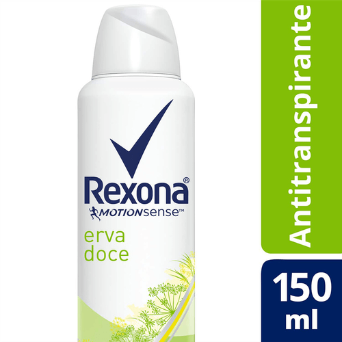 Desodorante Aerosol Rexona Women Erva Doce 90g 150ml