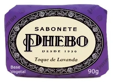 Sabonete em Barra Phebo Toque de Lavanda 90g