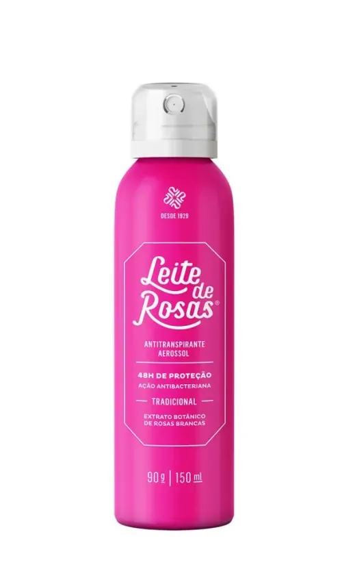 Desodorante Leite de Rosas 48 horas tradicional 150ml