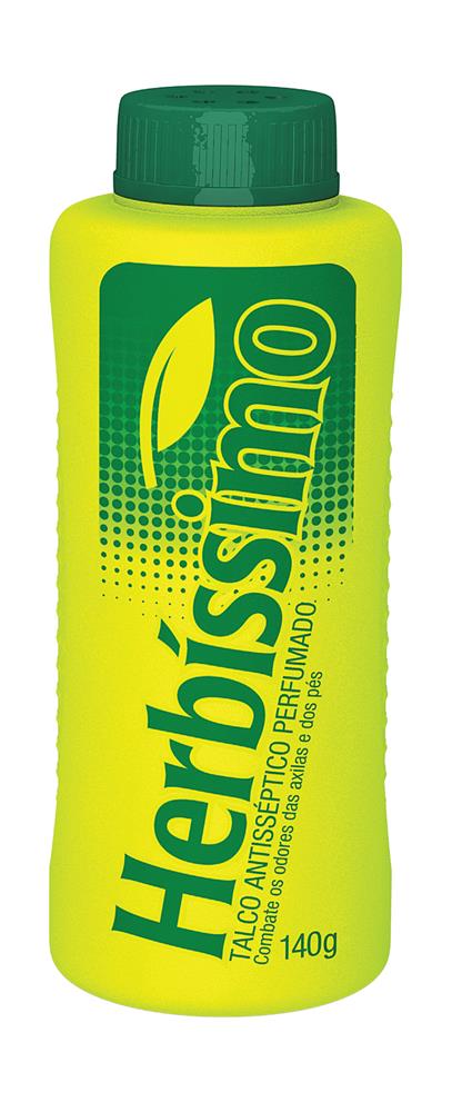 Talco Herbíssimo antisséptico 140g