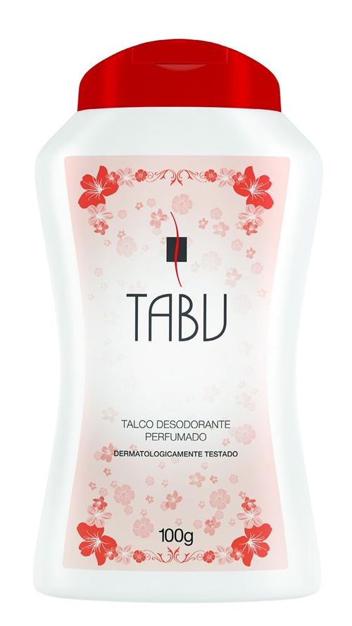 Talco Tabu tradicional 100g