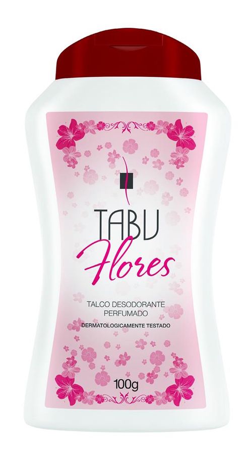 Talco Tabu flores 100g