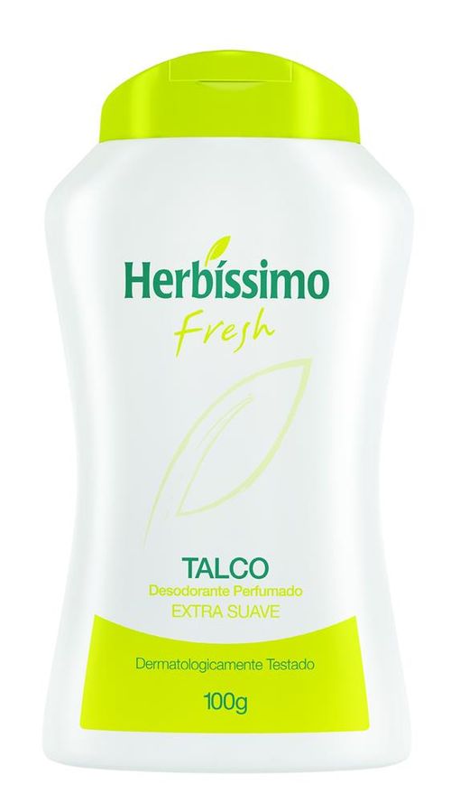 Talco Herbíssimo fresh 100g