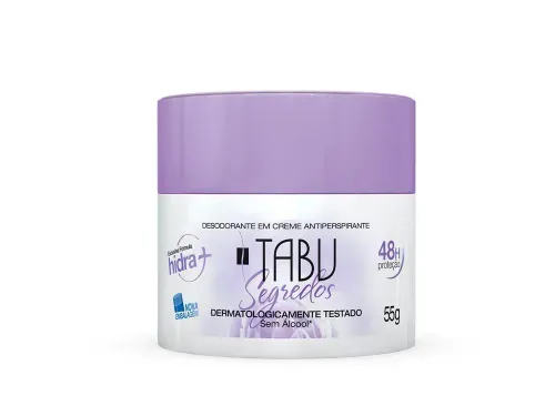 Desodorante Creme Tabu Segredos 55g