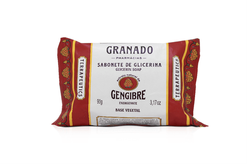 Sabonete Barra Granado Glicerina Gengibre 90g