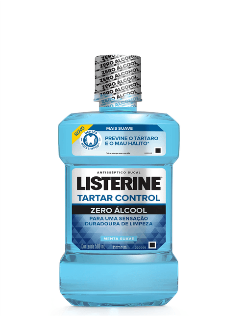 Antisséptico Bucal Listerine Tartar Control Zero Álcool 500ml