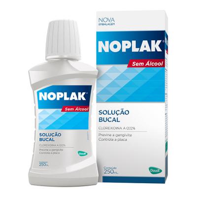 Solução Bucal Noplak Sem Álcool 250ml