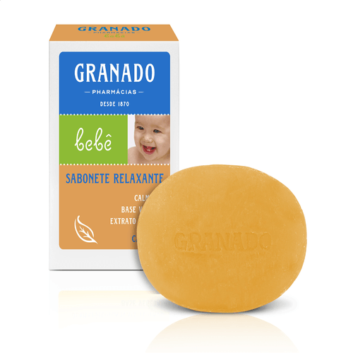 Sabonete Barra Granado Bebê Glicerina Camomila 90g
