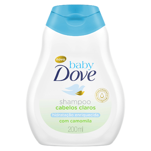 Shampoo Dove Baby Cabelos Claros 200ml