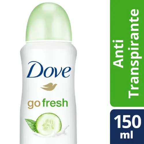 Desodorante Aerosol Dove Go Fresh Pepino e Chá Verde 150ml 89g