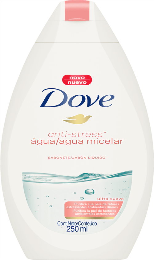 Sabonete Líquido Dove Anti-Stress Água Micelar 250ml